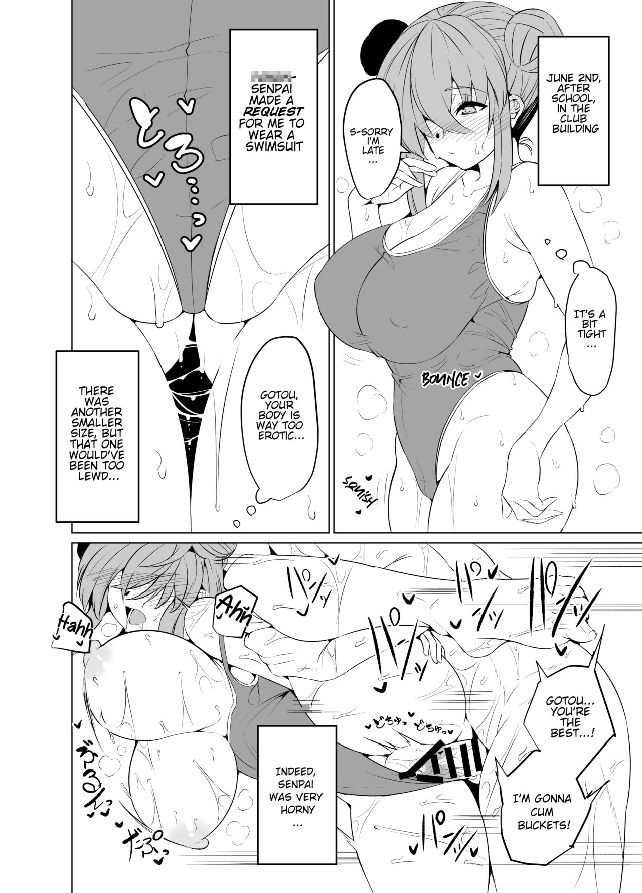 Bocchi-chan's Request Diary. page 14 featuring hitori gotou bocchi the rock parody - sweating big breasts hentai manga - read online free