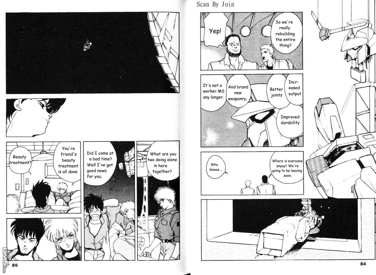 Under The Gundam Double Fake page 44 gundam parody - rough translation hentai manga - read online free