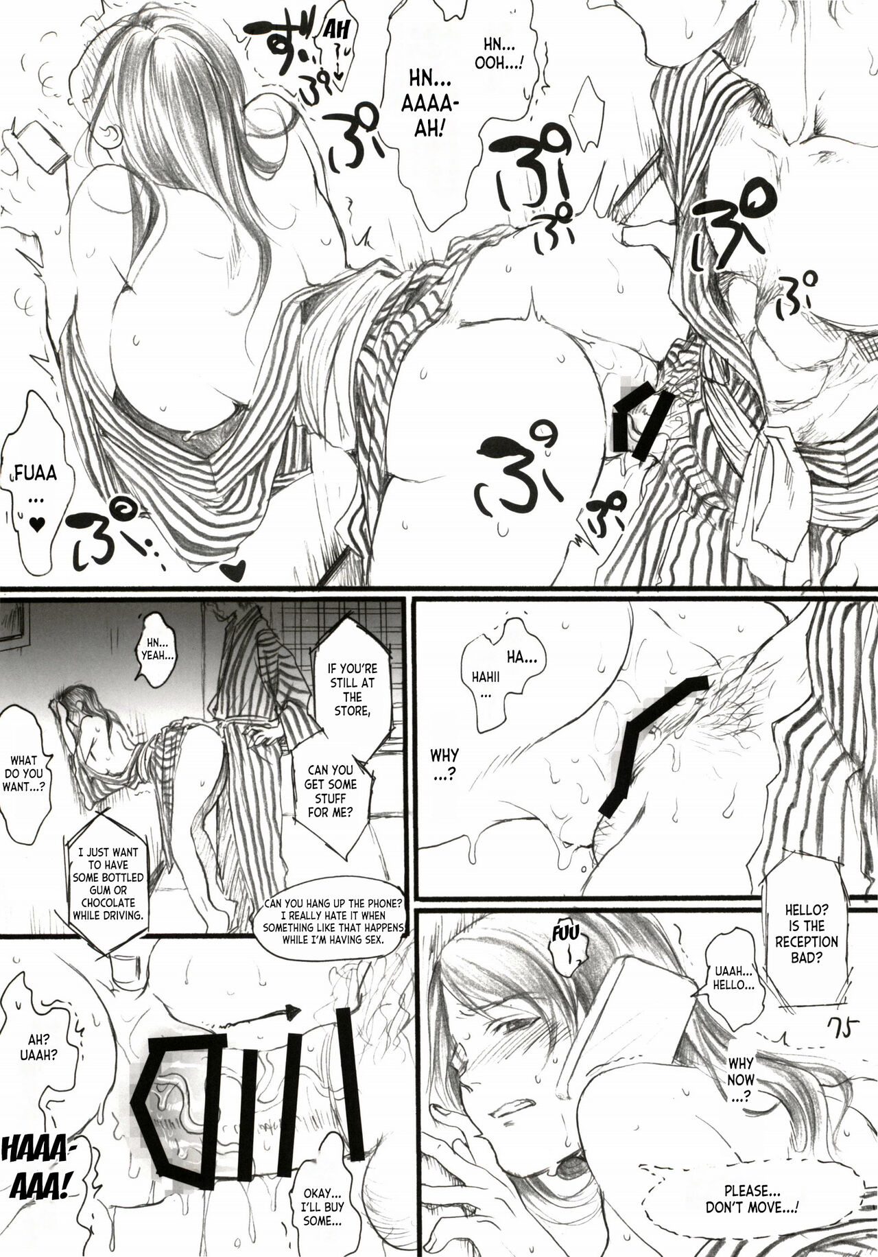 Aru Ihoujin page 74 original parody - kissing big breasts hentai manga - read online free