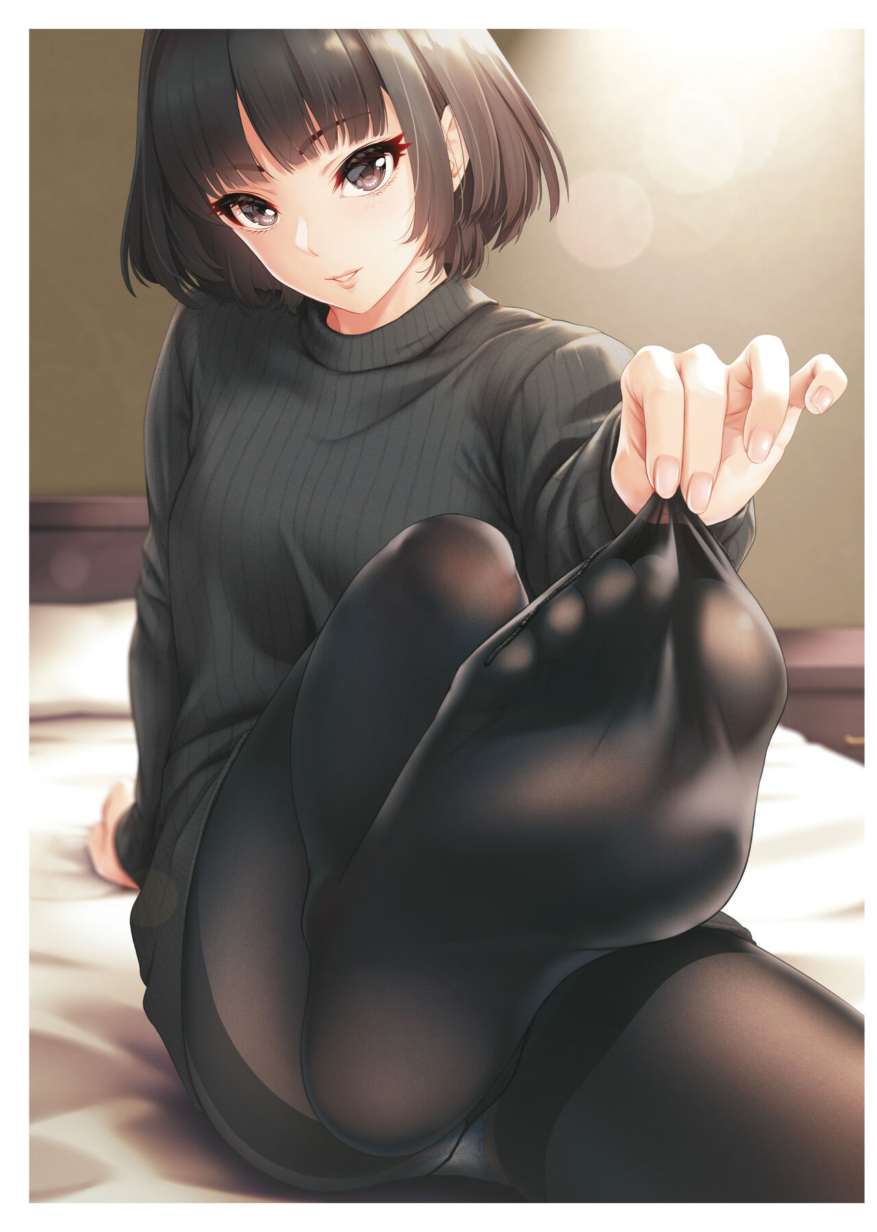 Kuro Tights DEEP black tights art book_20241021 - Page 28