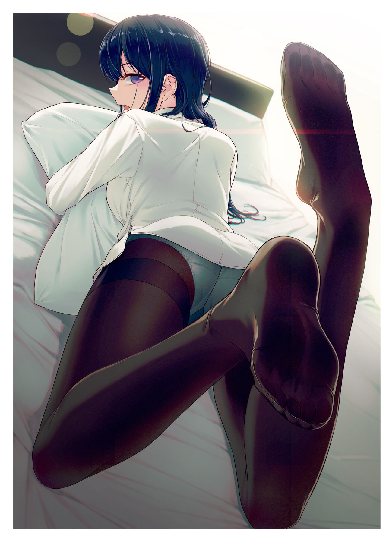 Kuro Tights DEEP black tights art book_20241021 page 67 - stockings pantyhose hentai manga - read online free