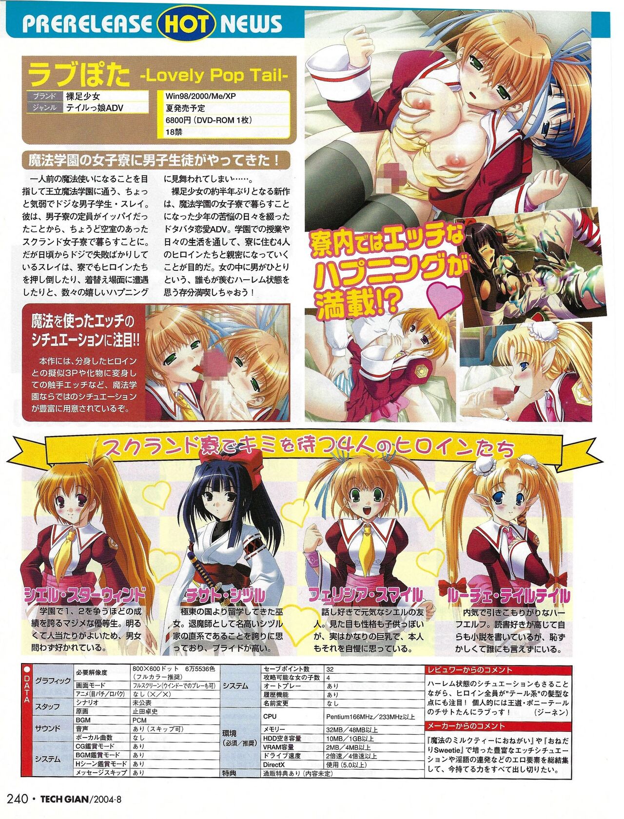 TECH GIAN 2004-08 page 244 - anthology hentai manga - read online free