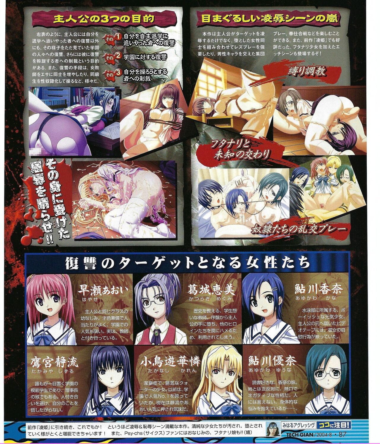 TECH GIAN 2004-08 page 85 - anthology hentai manga - read online free