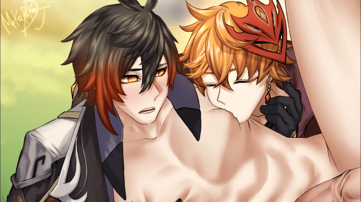 【mokopokoDJ】Happy New Year!! [COMM] - Chili 🌶️2 DL｜钟离公子 - Page 1