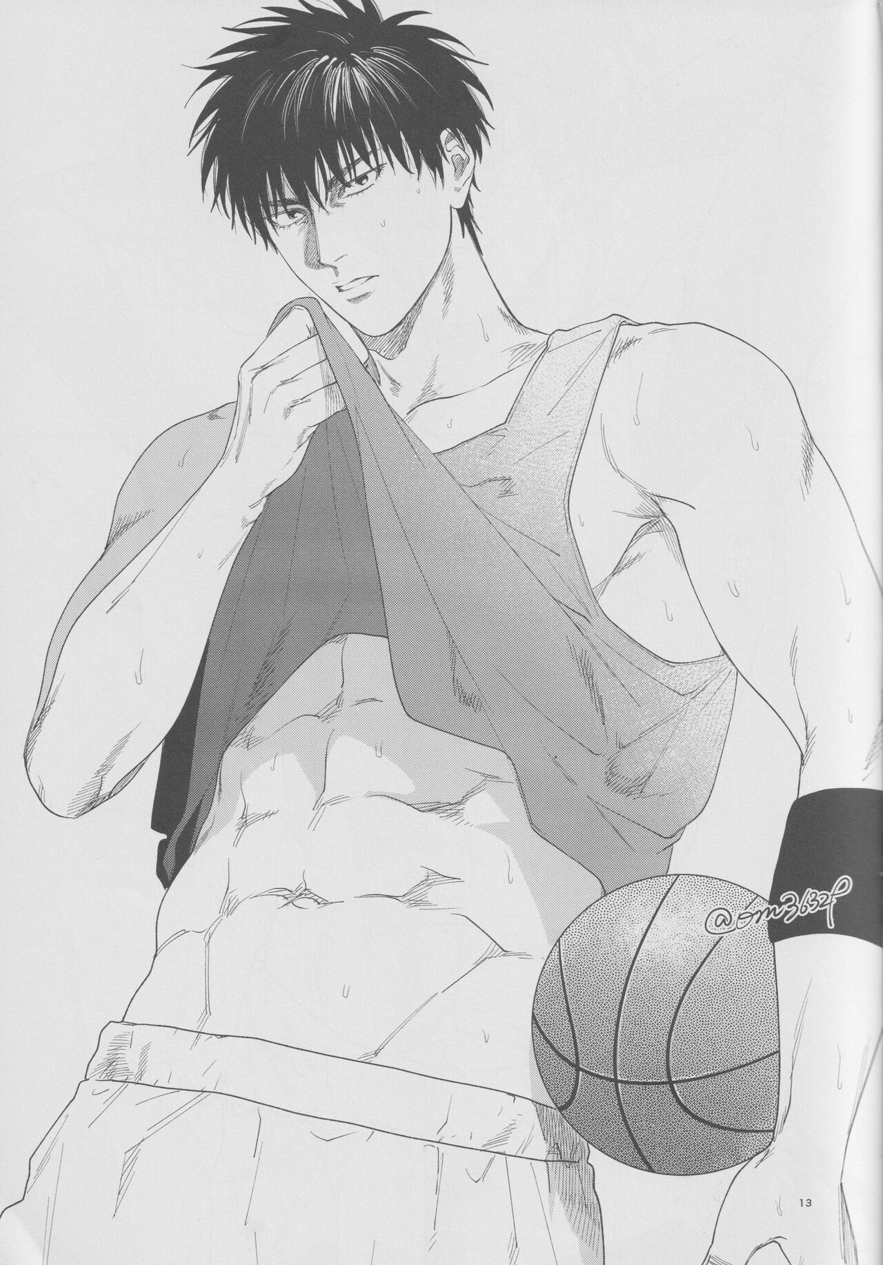 Girali page 12 featuring hanamichi sakuragi slam dunk parody - group ahegao hentai manga - read online free