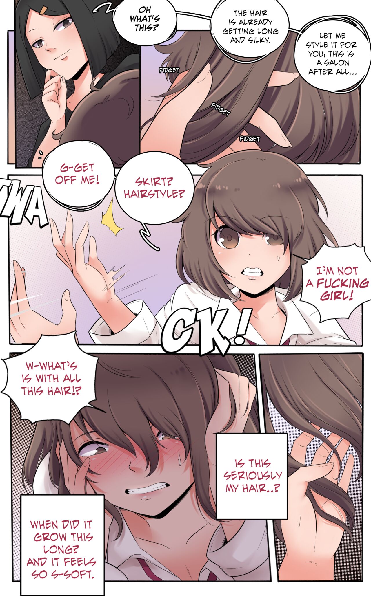Girlfriend Revenge page 11 original parody - transformation uncensored hentai manga - read online free
