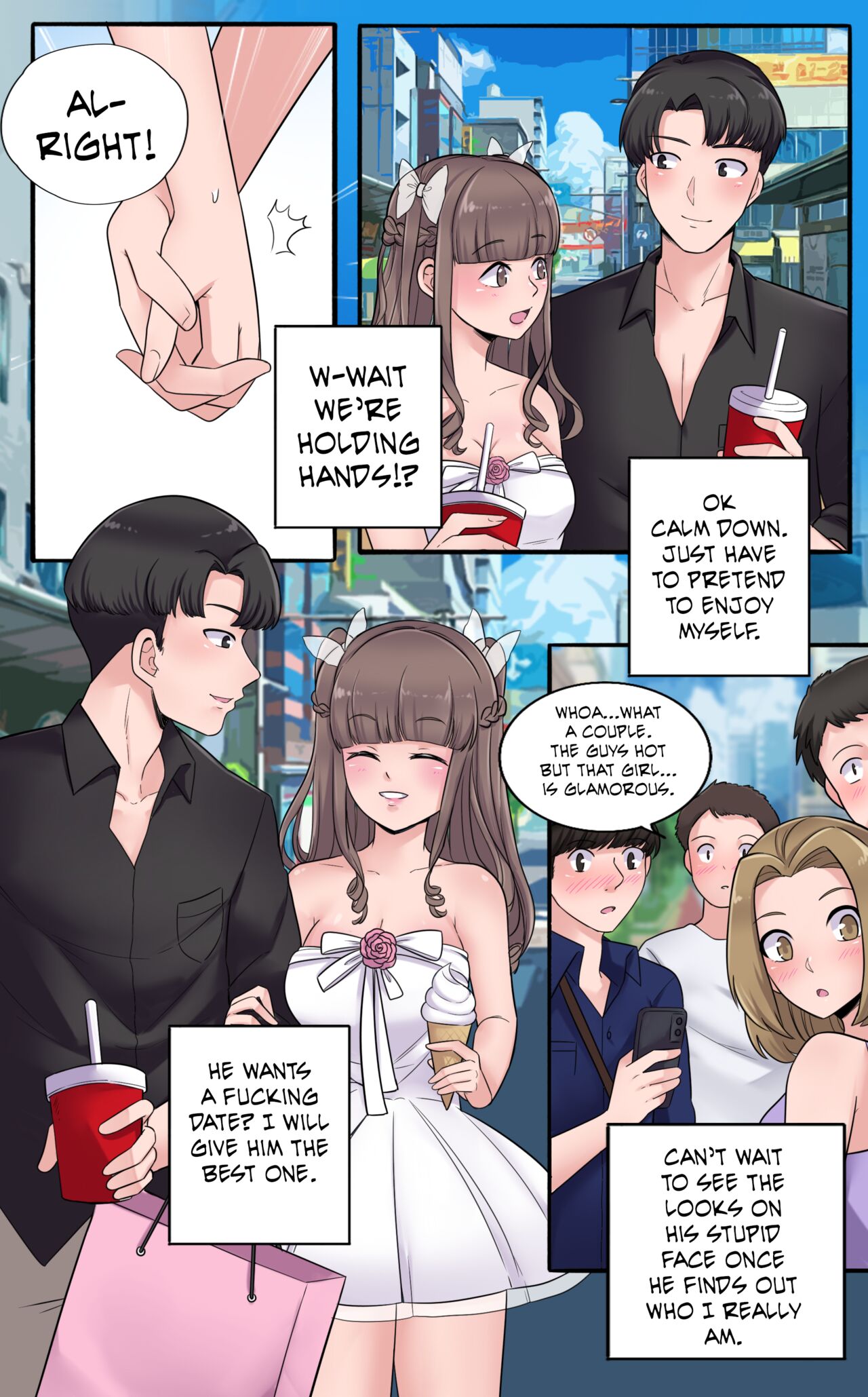 Girlfriend Revenge page 40 original parody - transformation uncensored hentai manga - read online free