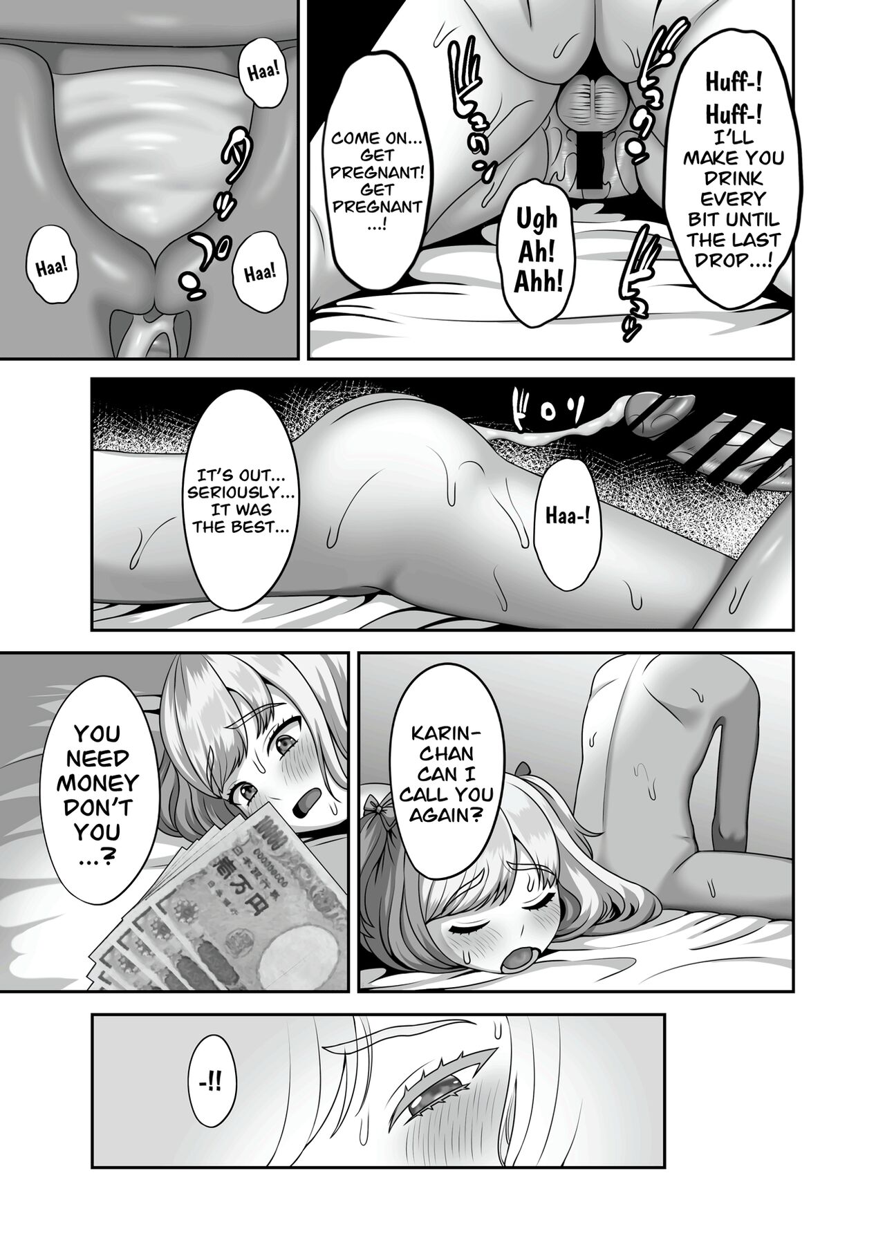 Oji-san ni Kawareta Watashi no Ranshi  | My Eggs That Were Bought by an Uncle page 26 original parody - big breasts prostitution hentai manga - read online free