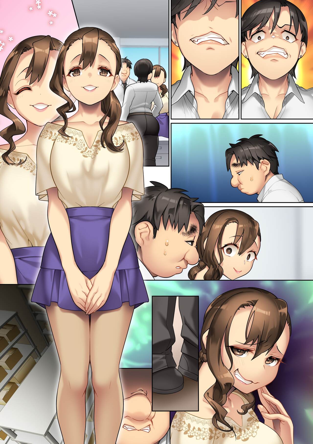 Masaka Ano Kuso Onna Joushi ga Ore no Niku Onaho ni Naru Nante! App de Iinari ni Shita Mukatsuku Onna Joushi to Onna Kouhai o Ochinpo ni Fukujuu Saseru - Page 32