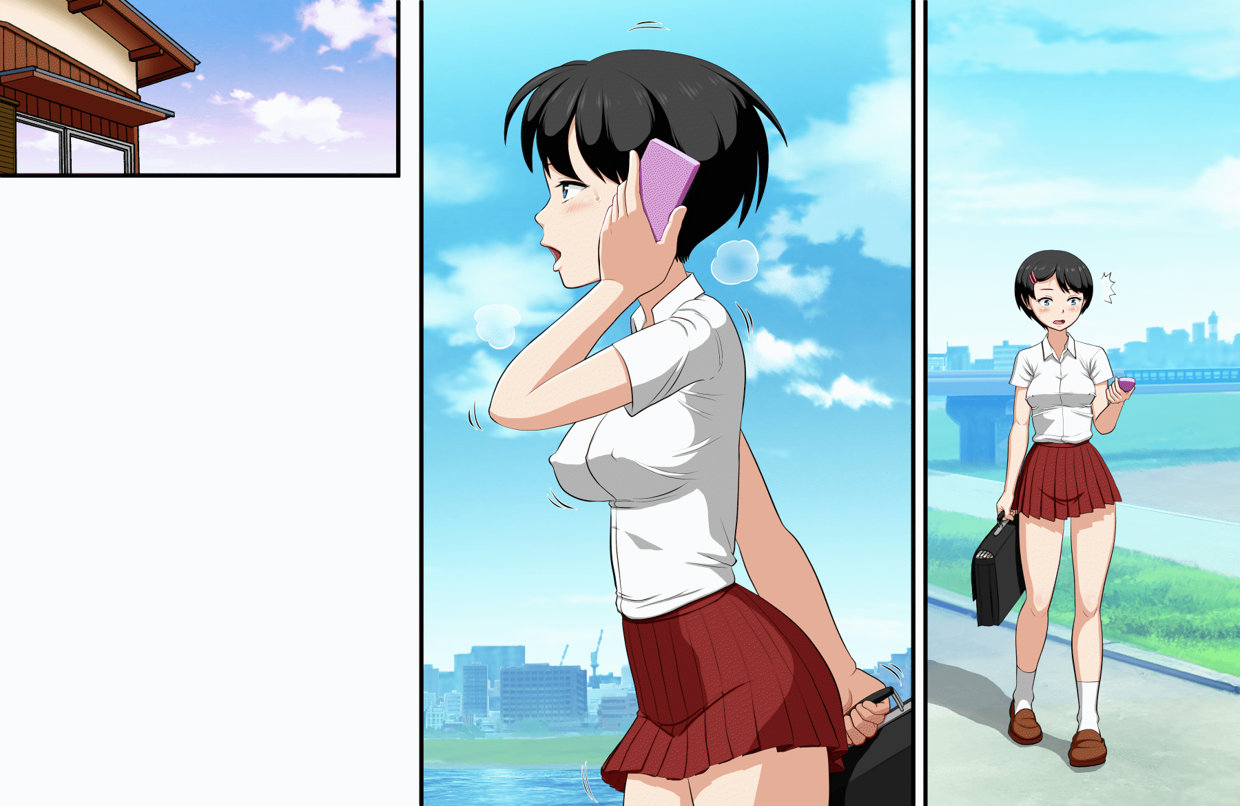 Hana-chan no Oshioki Ecchi ♪ page 126 original parody - glasses full color hentai manga - read online free