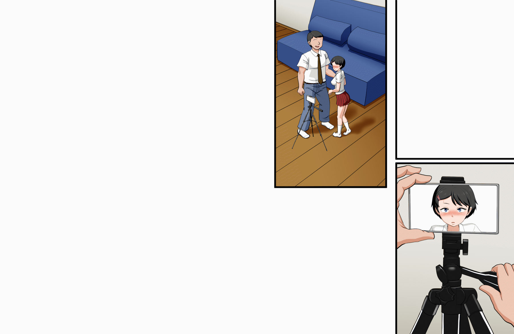 Hana-chan no Oshioki Ecchi ♪ page 149 original parody - glasses full color hentai manga - read online free