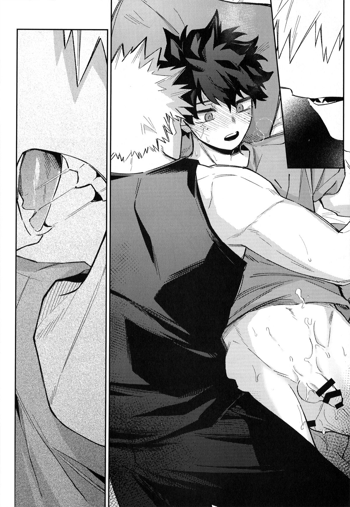 Hatsukoi no Kami Gokochi  - The bite of first love page 39 featuring izuku midoriya my hero academia parody - anal males only hentai manga - read online free