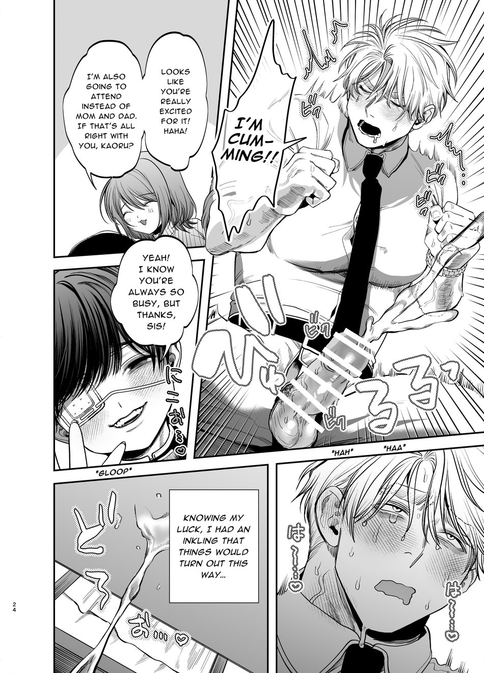 Kyokon Sugiru Oshiego ni Choukyou Sarete Ketsuman Dorei ni Narimashita page 24 original parody - males only yaoi hentai manga - read online free