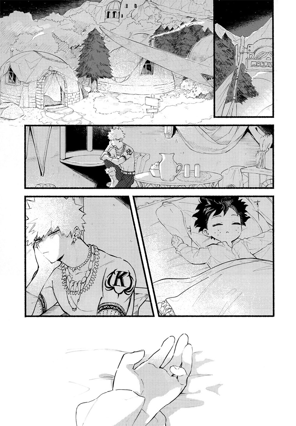 BECAUSE I'M WITH YOU page 24 featuring izuku midoriya my hero academia parody - males only yaoi hentai manga - read online free