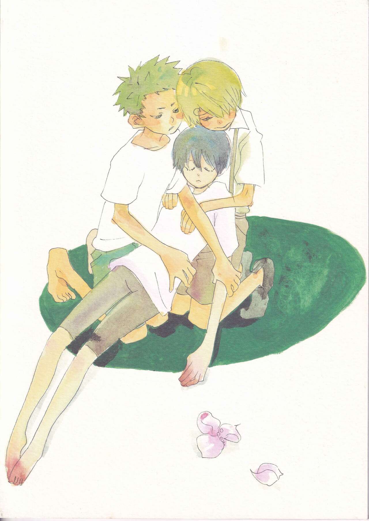 Kowareta Mono no Honto no Katachi 2 page 53 featuring roronoa zoro one piece parody - males only yaoi hentai manga - read online free