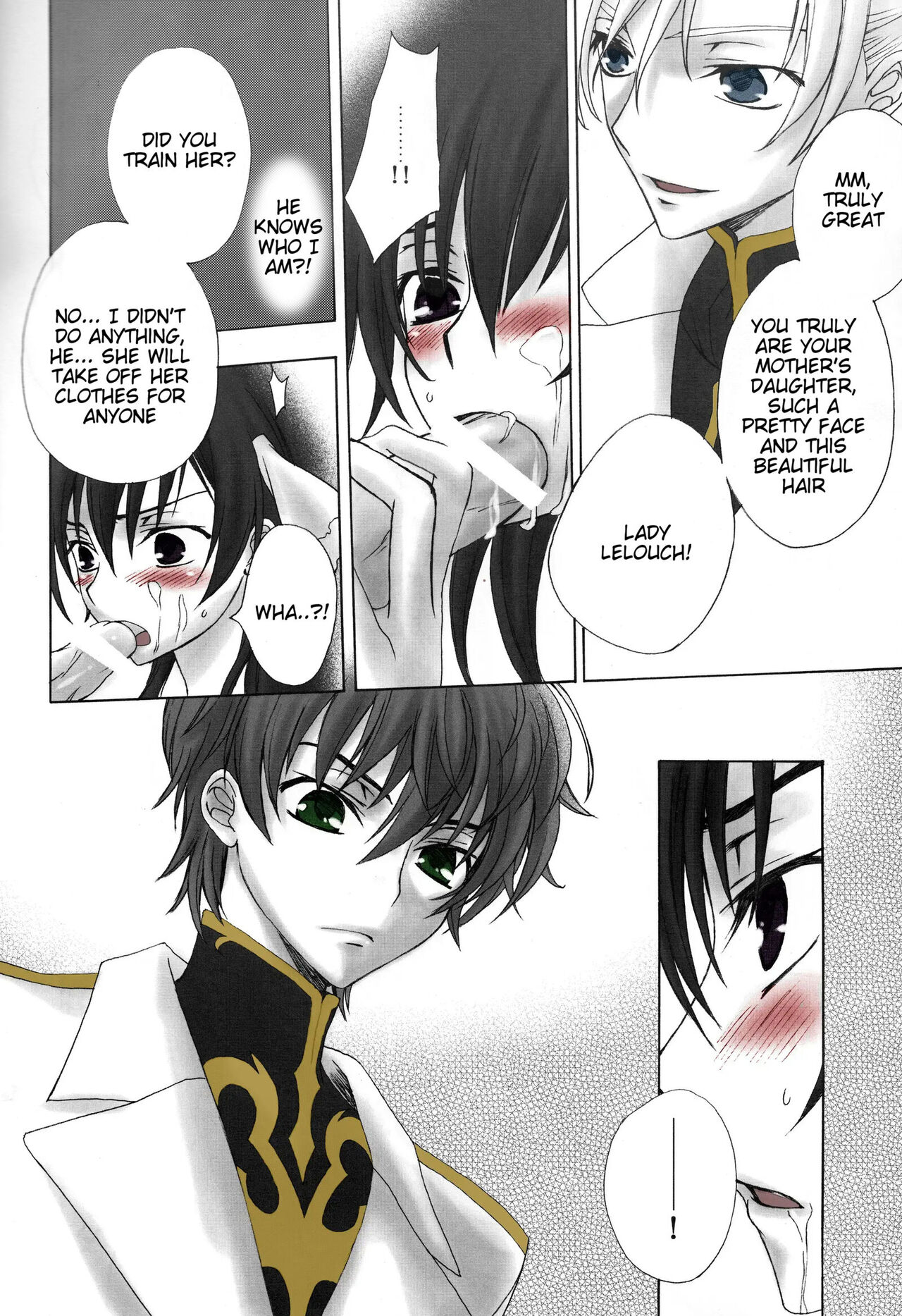 (HaruCC13) [Max & Cool (Sawamura Kina)] Dolce Rose (Code Geass: Lelouch of the Rebellion) [English] Colored page 15 featuring lelouch vi britannia code geass parody - rough translation hentai manga - read online free
