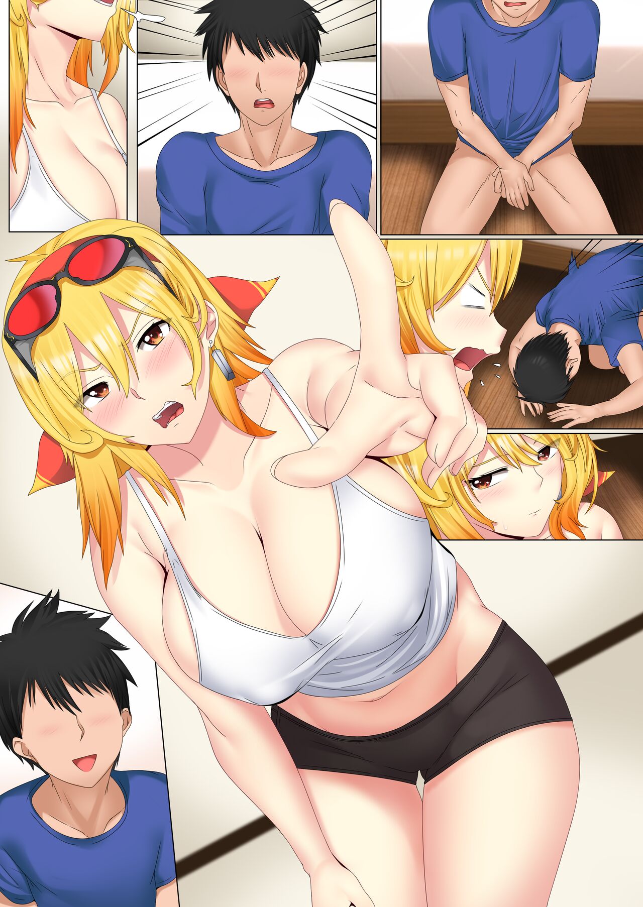 Homestay VTuber Kaela Nee-san Short Story Part 1 page 10 featuring kaela kovalskia hololive parody - handjob big breasts hentai manga - read online free