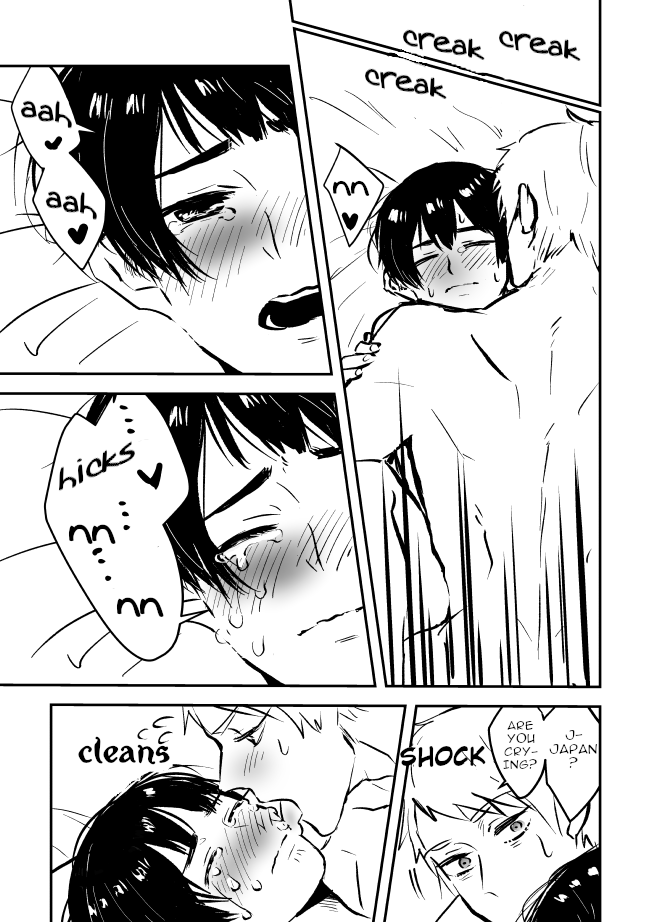 Prussia x Japan/PruPan page 35 featuring prussia axis powers hetalia parody - males only yaoi hentai manga - read online free