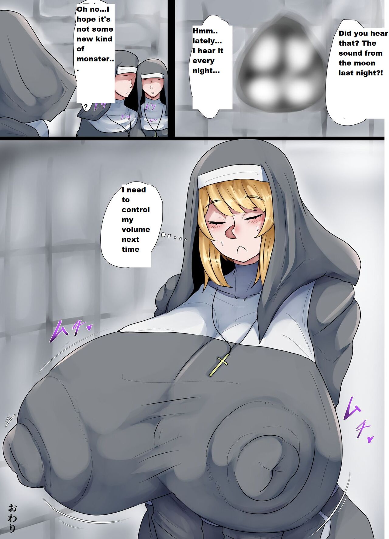 Bakunyuu Sister x Kyokon Goblin page 29 original parody - big breasts nun hentai manga - read online free