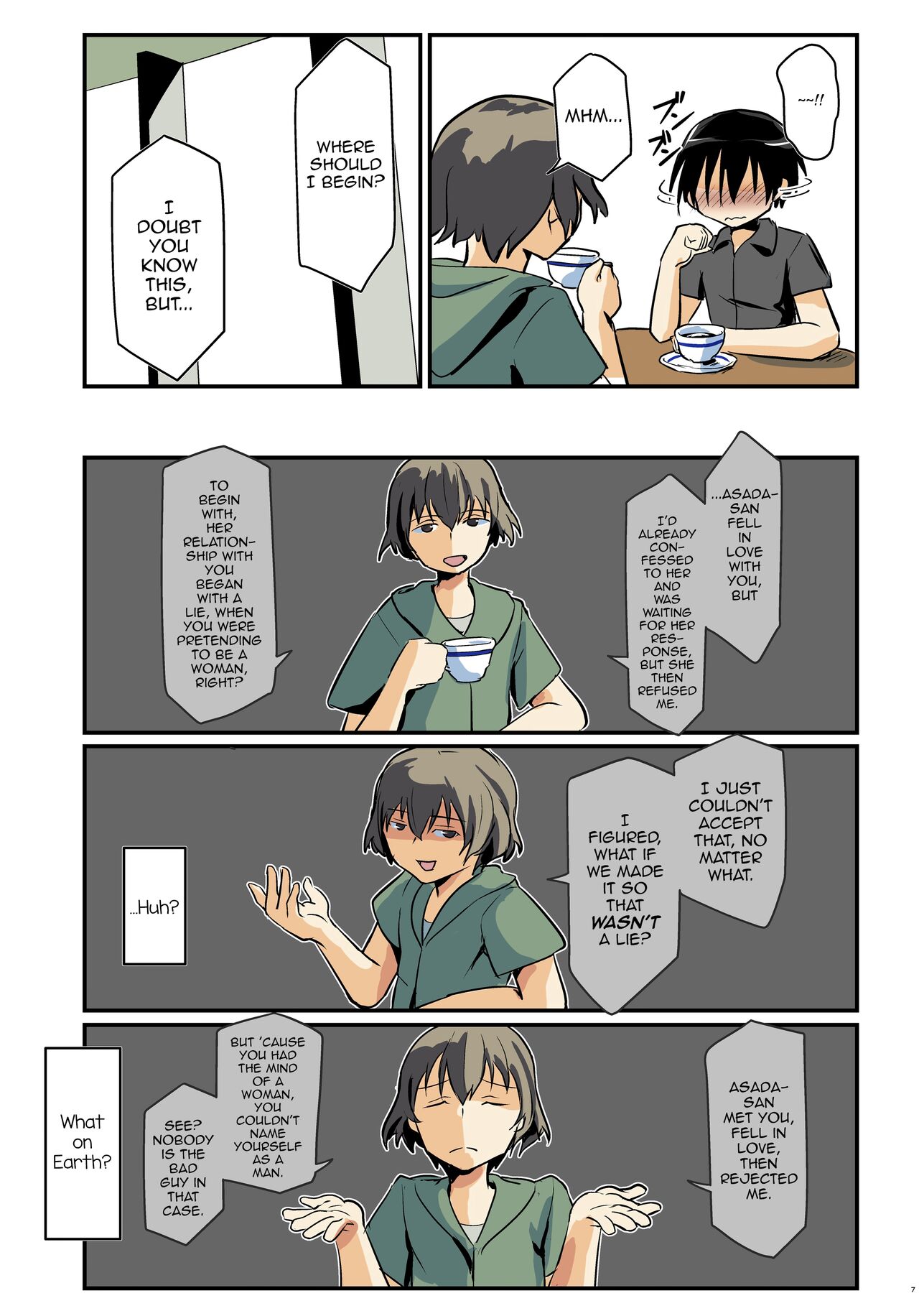 Kiriko Route Another #09 Zenpen -Gakunai Josou Kyousei Wakan Hen~ - Page 6