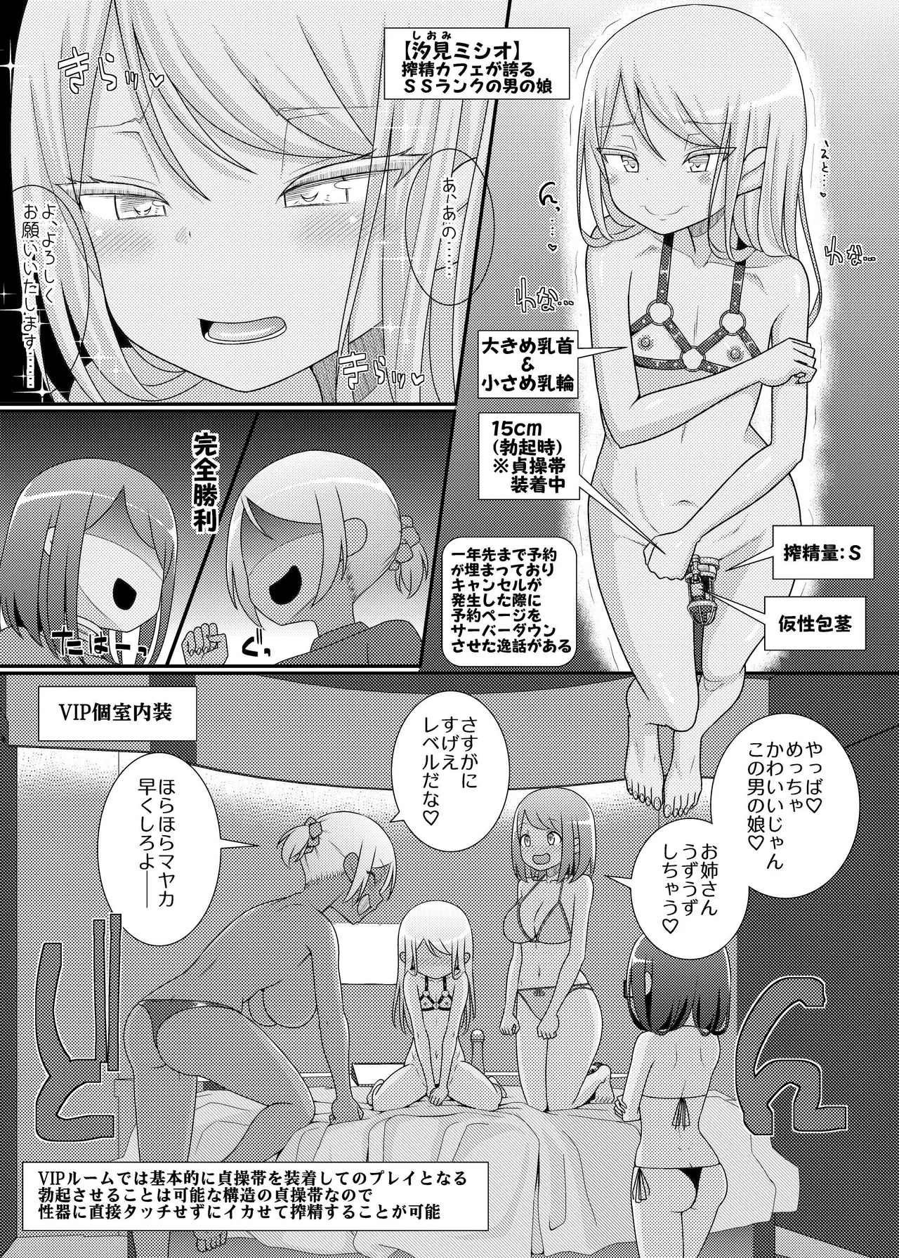Sakusei Seikou!? Chikubitches!! page 22 original parody - handjob chastity belt hentai manga - read online free