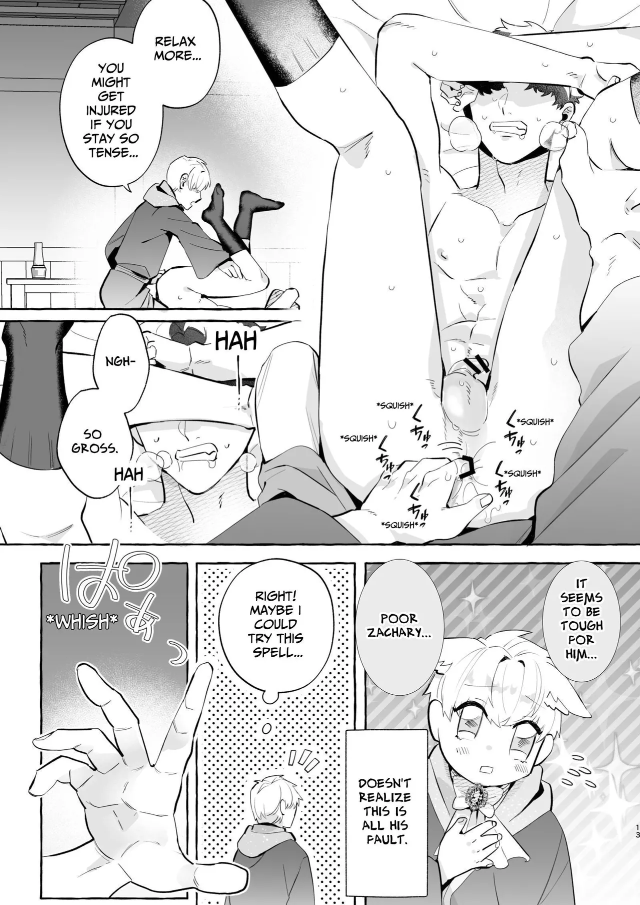 There's No Way I'd Fall For A Womb Crest! page 13 original parody - anal males only hentai manga - read online free