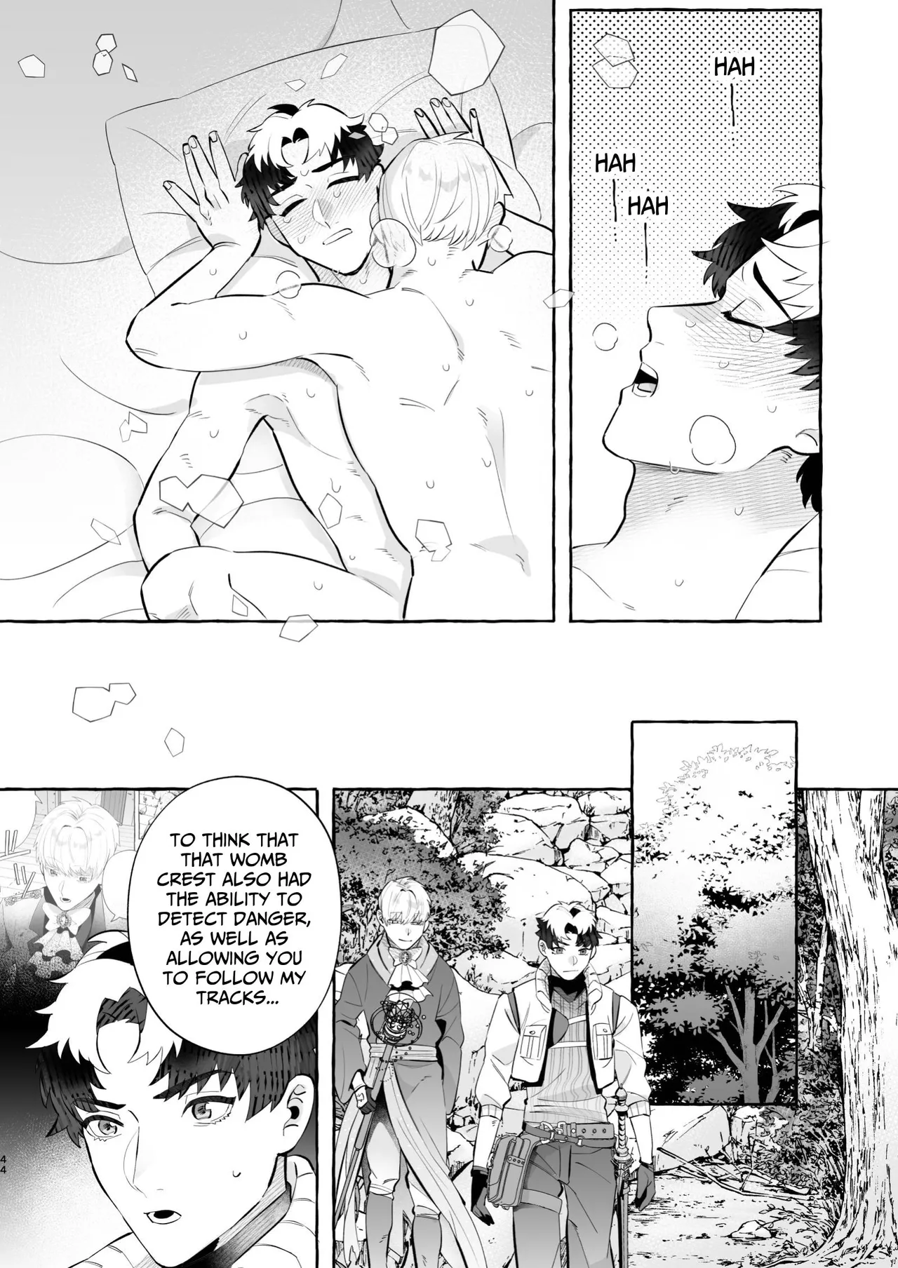 There's No Way I'd Fall For A Womb Crest! page 44 original parody - anal males only hentai manga - read online free
