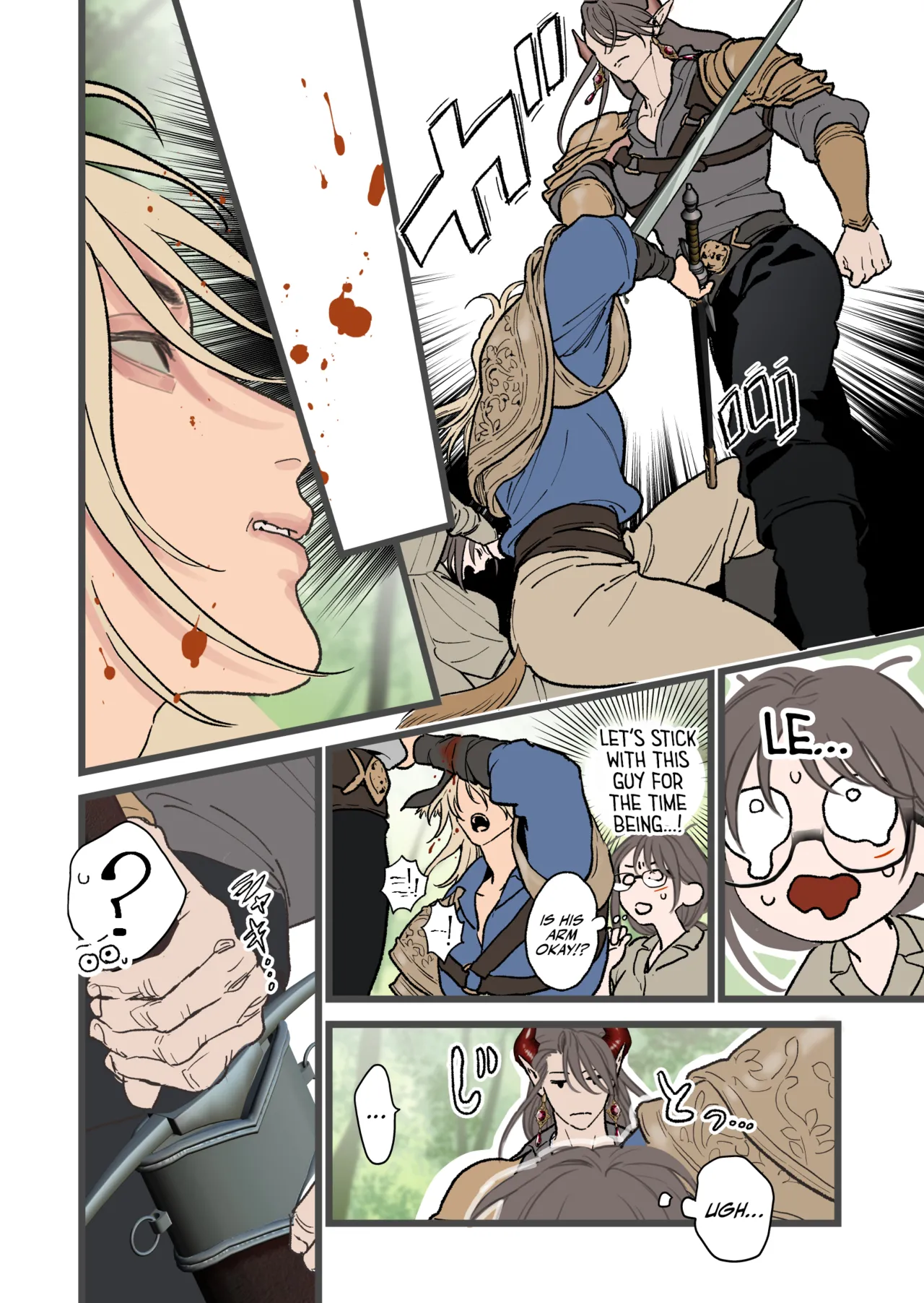 Juujin sekai de Watashi ha Pet page 10 original parody - big breasts mmf threesome hentai manga - read online free