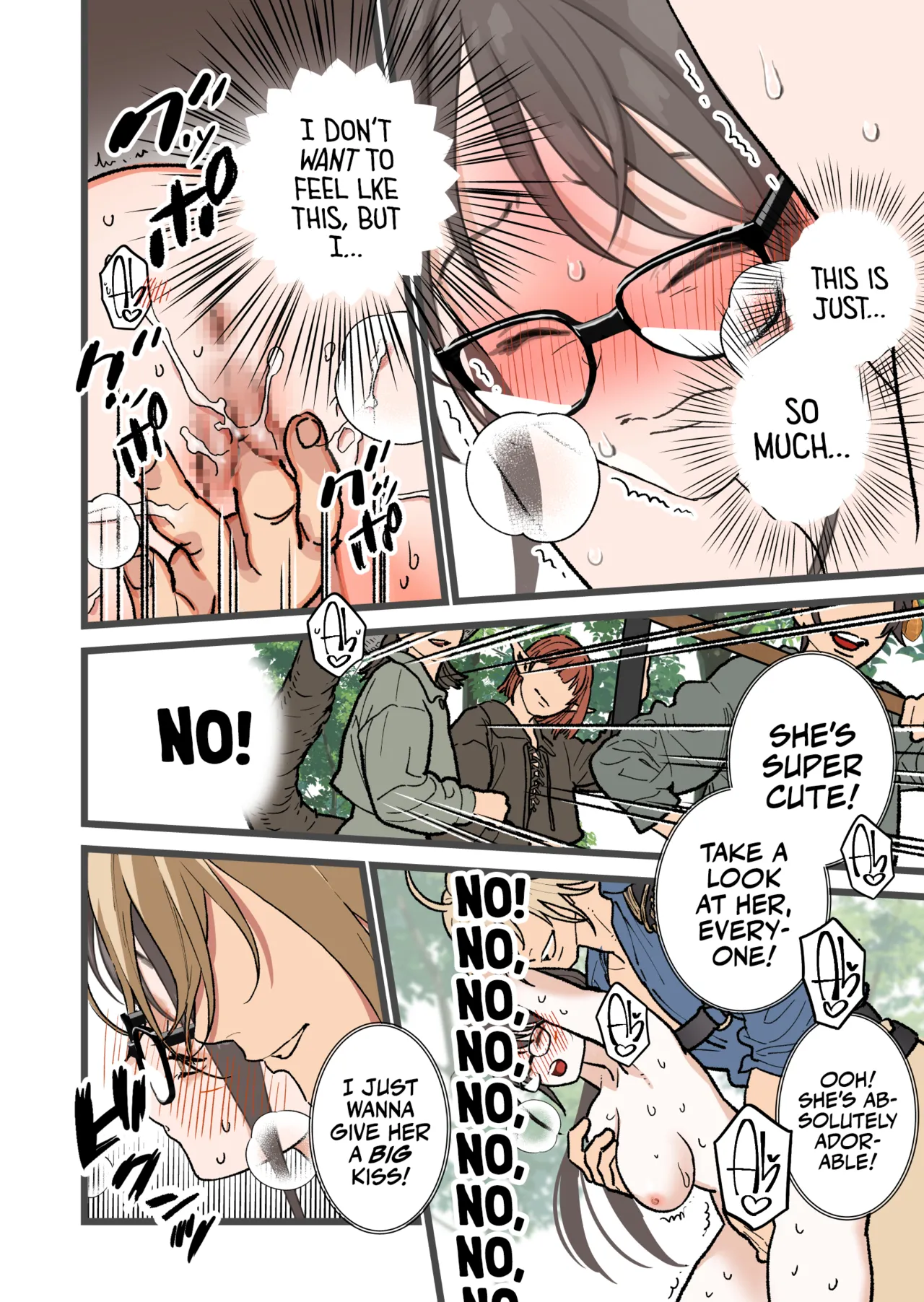 Juujin sekai de Watashi ha Pet page 28 original parody - big breasts mmf threesome hentai manga - read online free