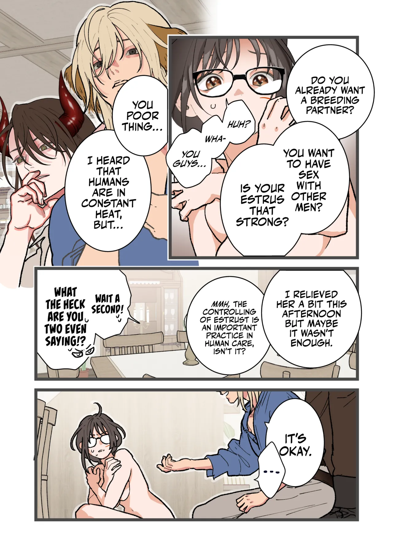 Juujin sekai de Watashi ha Pet page 41 original parody - big breasts mmf threesome hentai manga - read online free