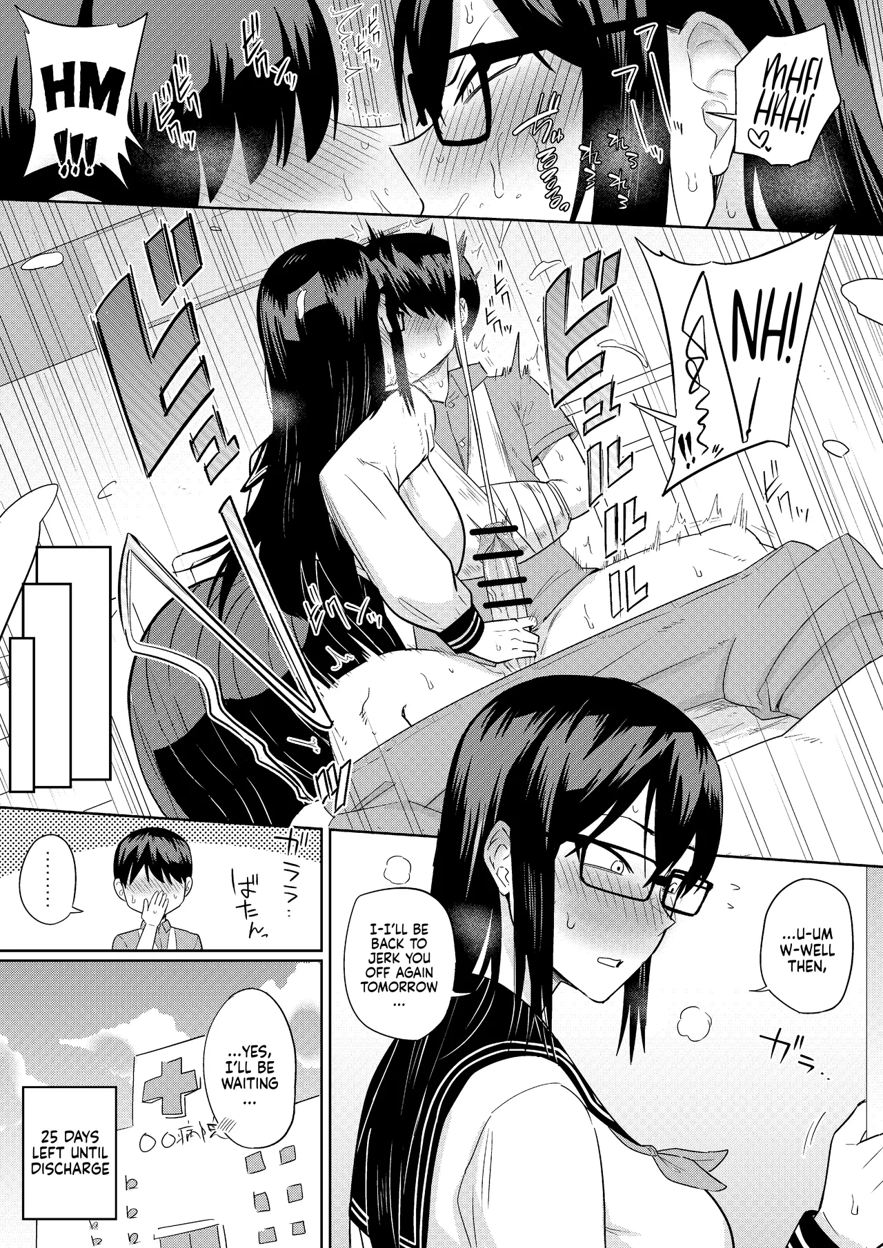 [Makosho] Sewayaki na Kyonyuu Gakkyuu Iinchou Sono 1-10 | The Kind and Caring Busty Class Rep Ch.1-10 [English] page 47 original parody - handjob kissing hentai manga - read online free