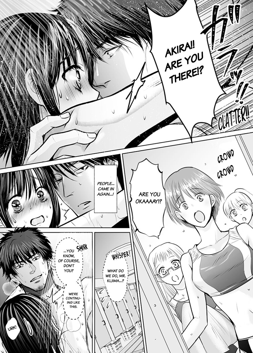 [Amazato] Kareshi no Menomaede… Haitteru!? ~Zetsurin Coach no Namahame Zecchou Shidou~ 1-5 | Fucked in Front of My Boyfriend! Bareback Orgasm Drills With My Coach 1-5 [English] page 71 - squirting kissing hentai manga - read online free