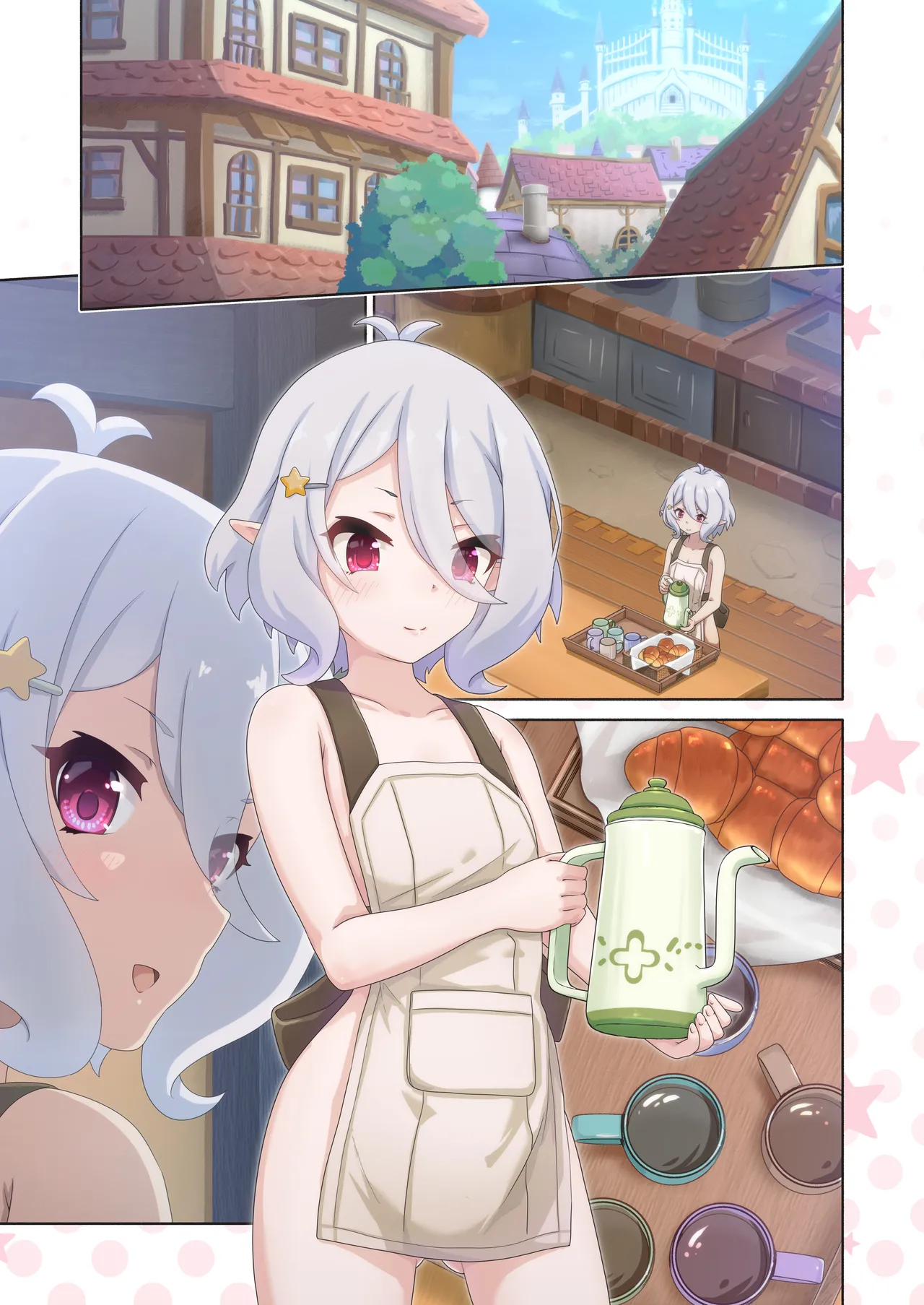 Colorful Connect 9th:Dive page 41 featuring kokkoro princess connect parody - elf wings hentai manga - read online free