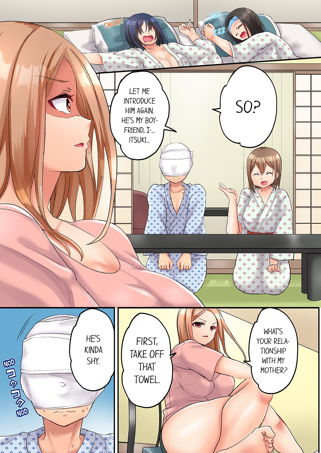 [Kazutaro] Hitozuma Volley-bu no Asedaku SEX ~Shower Abinagara Mitchaku Shichau? 1-4 | Married Women's Volleyball Club Sweaty Sex - We're Being Glued Together While Taking A Shower? 1-4 [English] page 90 - milf sweating hentai manga - read online free