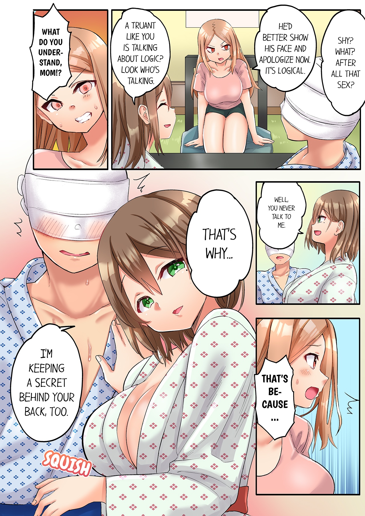 [Kazutaro] Hitozuma Volley-bu no Asedaku SEX ~Shower Abinagara Mitchaku Shichau? 1-4 | Married Women's Volleyball Club Sweaty Sex - We're Being Glued Together While Taking A Shower? 1-4 [English] page 91 - milf sweating hentai manga - read online free