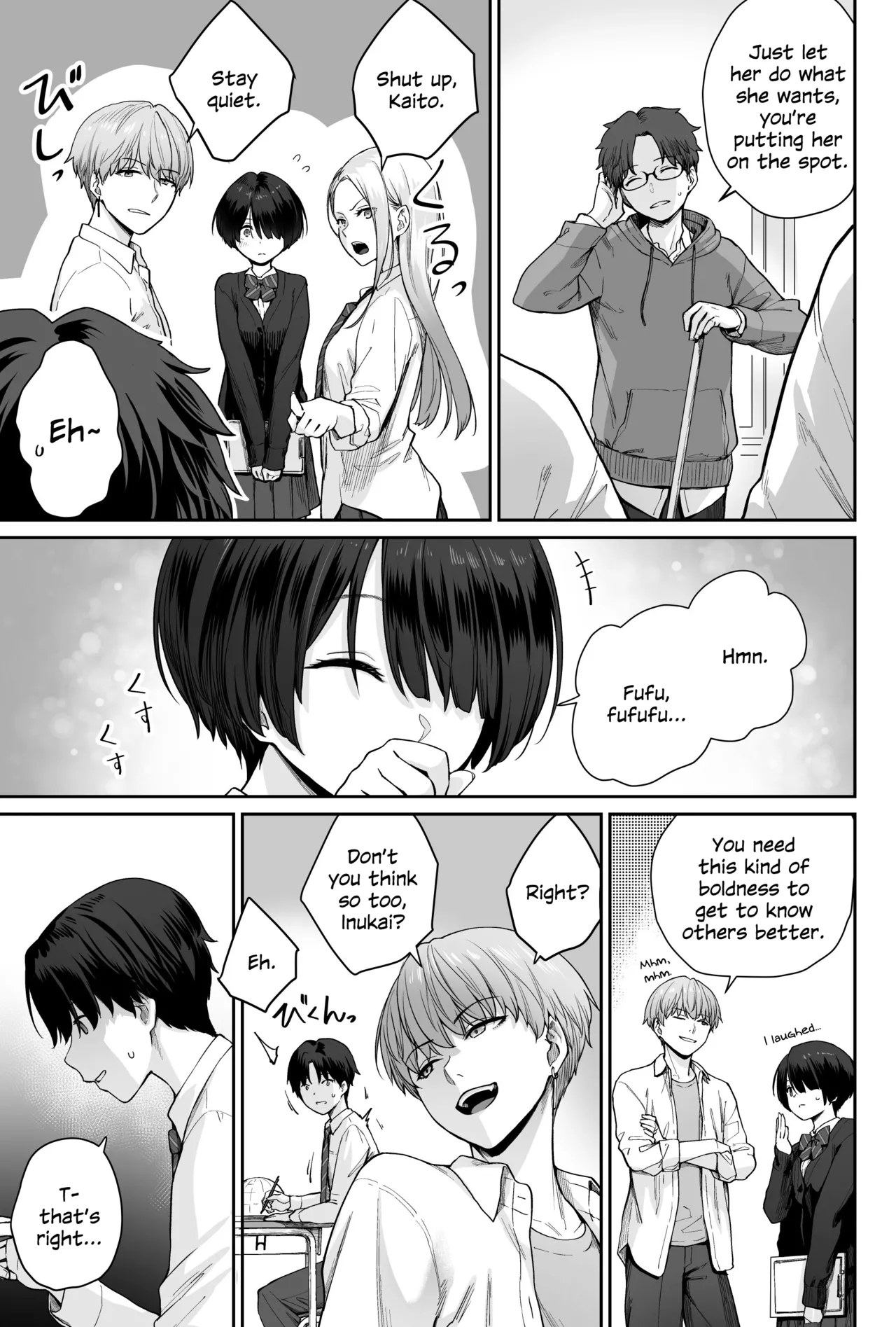 Sora no Hoshi wa Tada no Hikari page 27 original parody - kissing leg lock hentai manga - read online free