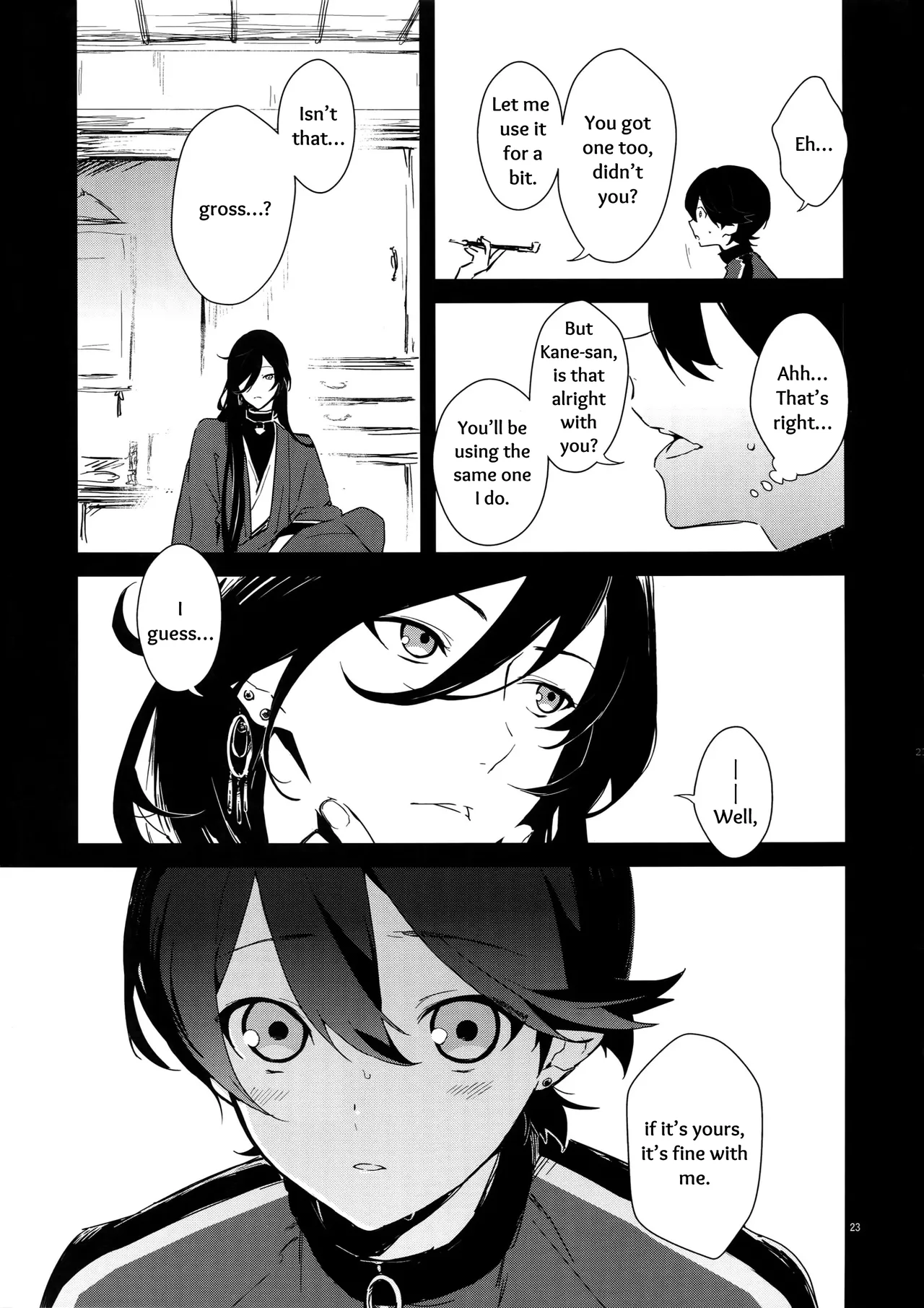 Sairoku | Reprint page 22 featuring horikawa kunihiro touken ranbu parody - onahole catboy hentai manga - read online free