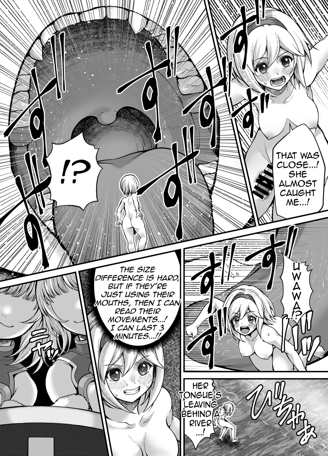 Huang and Bai Commission page 14 featuring djeeta granblue fantasy parody - futanari shrinking hentai manga - read online free