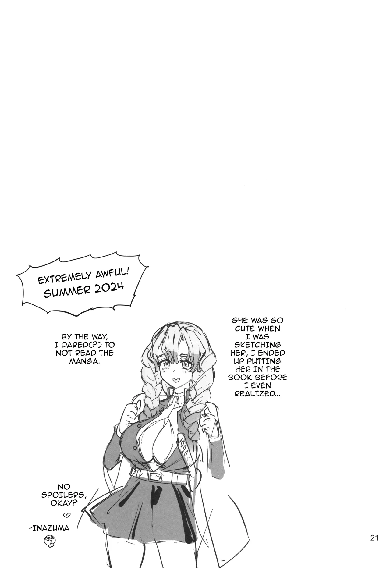 Page 21 of (C104) [Digital Accel Works (INAZUMA)] Kibutsuji Muzan o Taosu Tame | For the Sake of Defeating Kibutsuji Muzan (Kimetsu no Yaiba) [English] {Doujins.com}