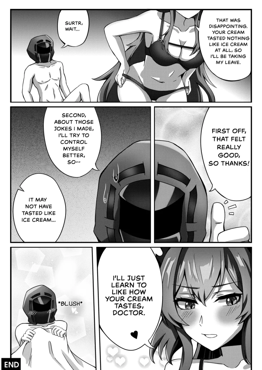 A Different Kind of Cream page 26 featuring doctor arknights parody - kissing paizuri hentai manga - read online free