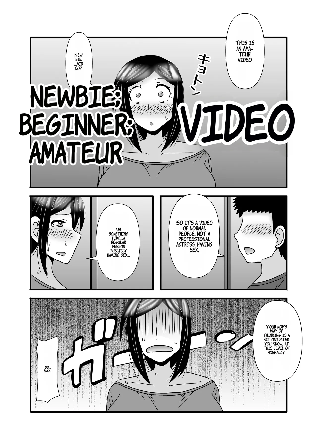 Yasashikute Kyonyuu no Okaasan ga Musuko Chinpo de Baka ni Nacchau Hanashi 3 page 45 original parody - milf big breasts hentai manga - read online free