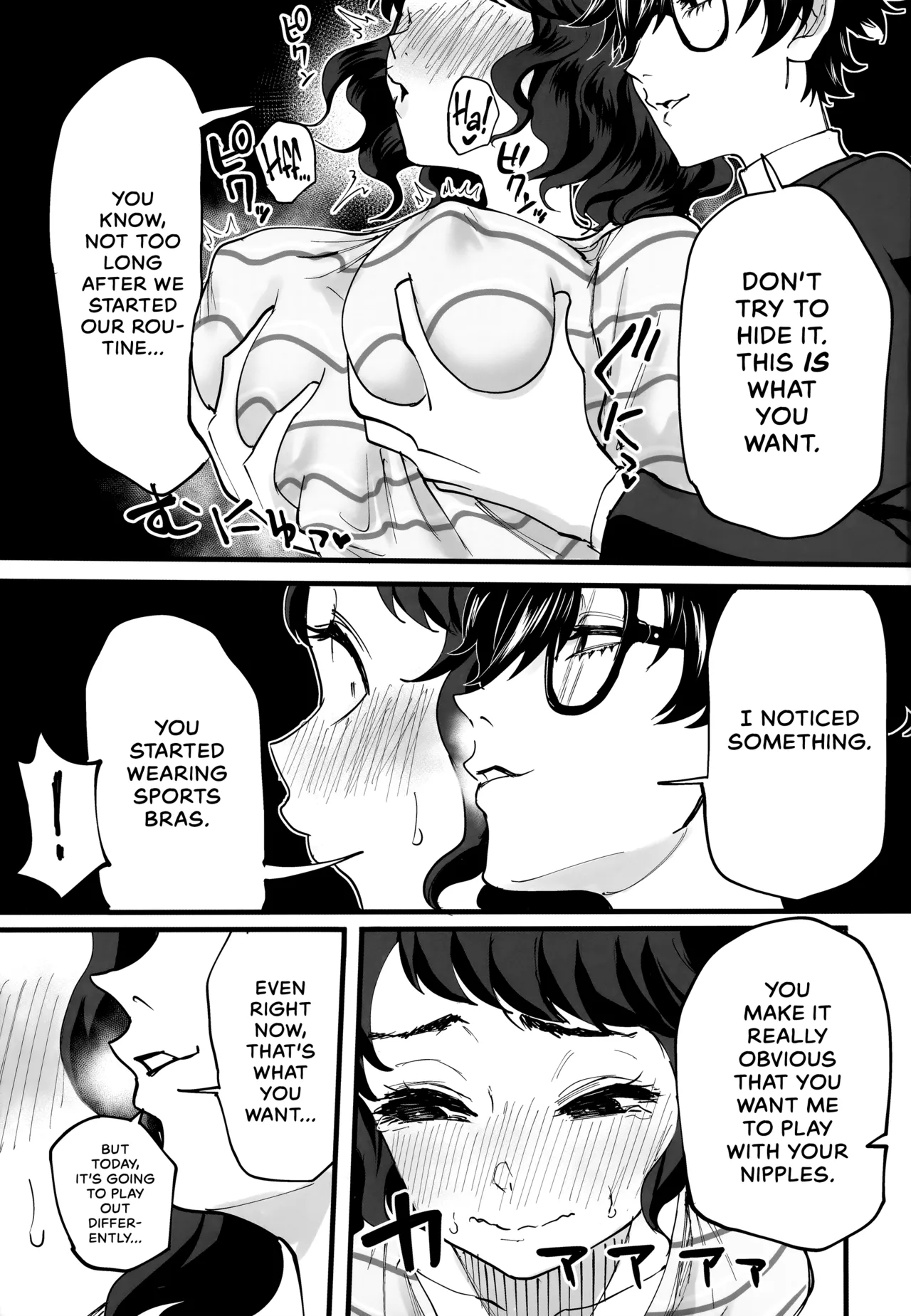 Tantou Kyoushi ni o Azukesareta no de Chokkai Kakemakuru Hon | The Book Of Withholding page 20 featuring sadayo kawakami persona 5 parody - glasses teacher hentai manga - read online free