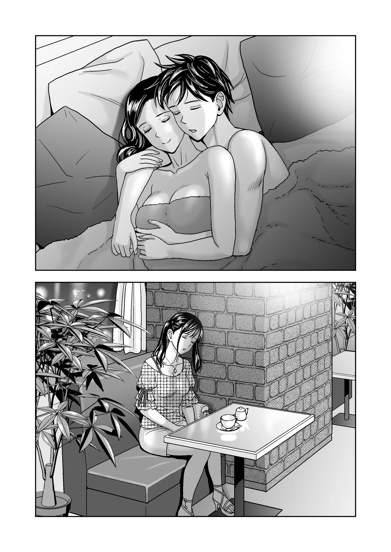 Haru Kurabe 6 page 119 original parody - kissing big breasts hentai manga - read online free