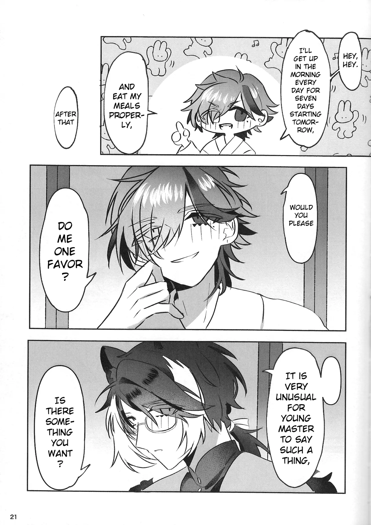 The Courtship Won't Stop! page 22 featuring kageyama shien hololive parody - vampire glasses hentai manga - read online free