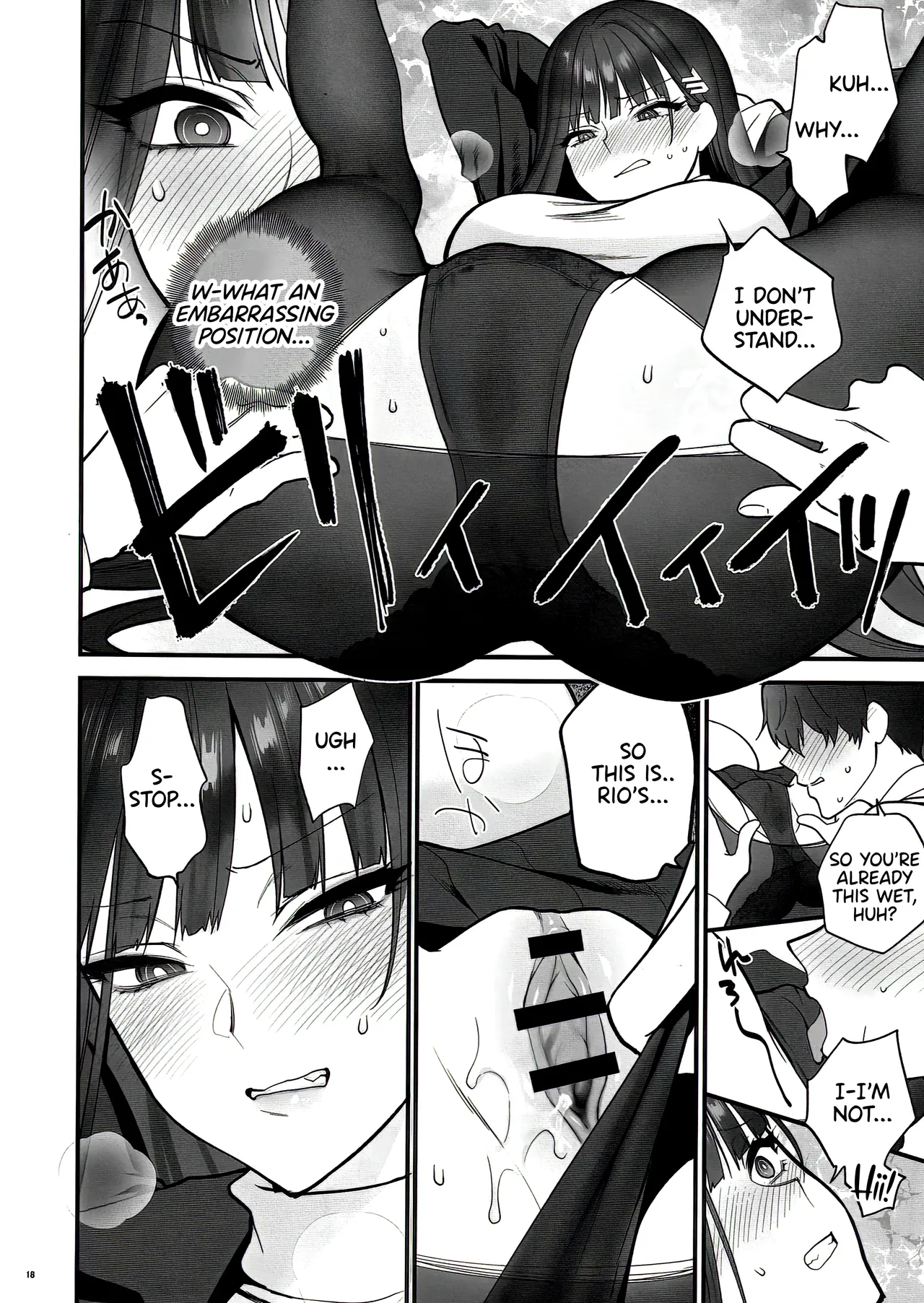 Oshioki no Jikan - Punishment time page 18 featuring sensei blue archive parody - squirting big breasts hentai manga - read online free