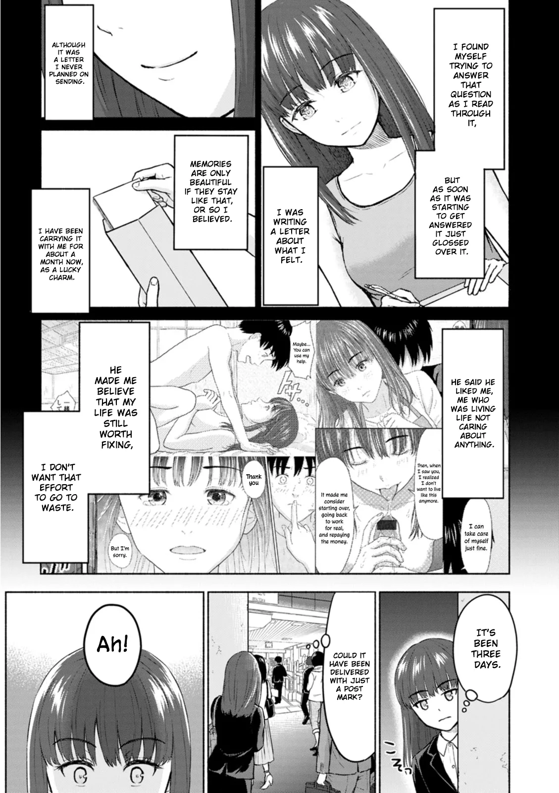 Ame to Hikari | Rain and Light page 28 - business suit condom hentai manga - read online free