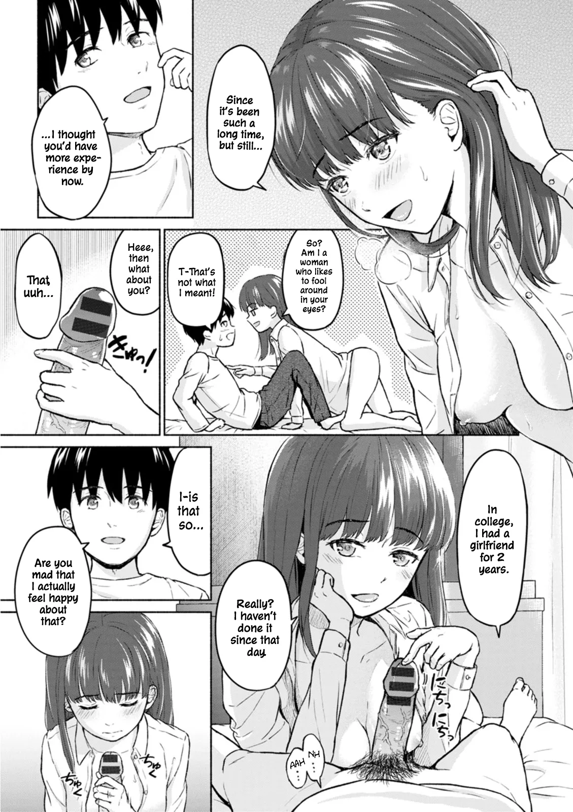 Ame to Hikari | Rain and Light page 34 - business suit condom hentai manga - read online free