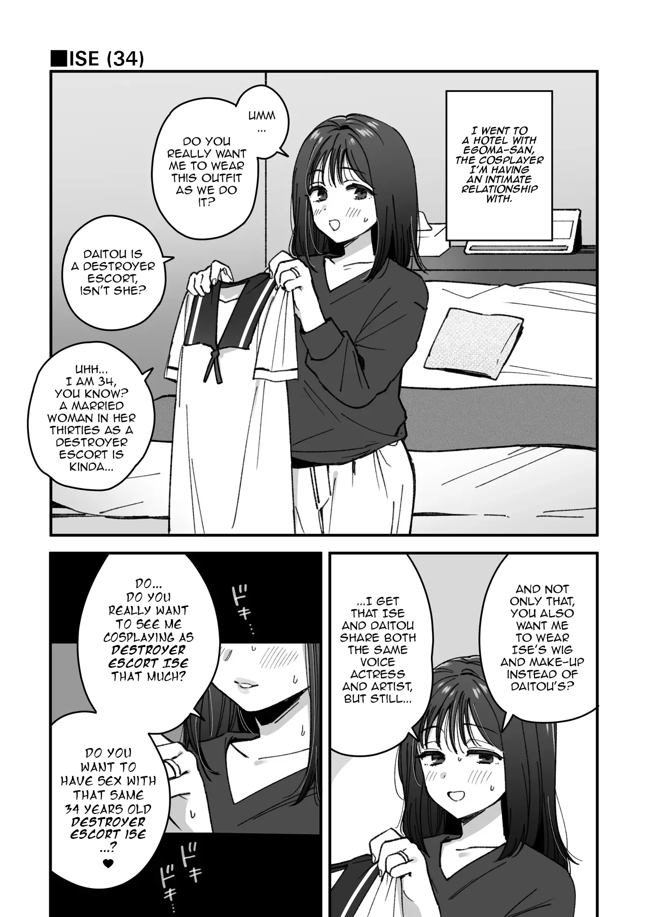 Ise Layer No Manga | A Manga about Ise Cosplayer page 10 featuring ise kantai collection parody - milf cheating hentai manga - read online free