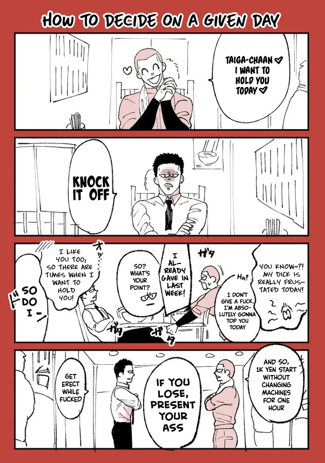 Futsuunohi. | Tiger & Dragon: Ordinary Day page 30 - sweating kissing hentai manga - read online free