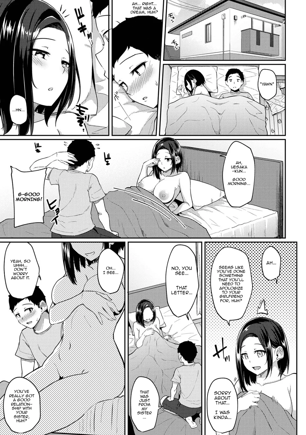 Asa Okitara Imouto ga Hadaka Apron Sugata datta node Hamete Mita | I Woke Up to my Naked Apron Sister and Tried Fucking Her Ch. 1-14 page 120 - squirting sweating hentai manga - read online free